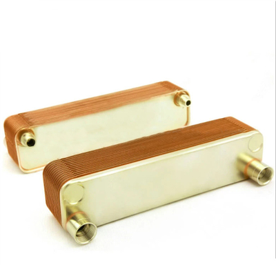 Alta efficienza 316L in acciaio inossidabile scambiatore di calore in lamiera di rame