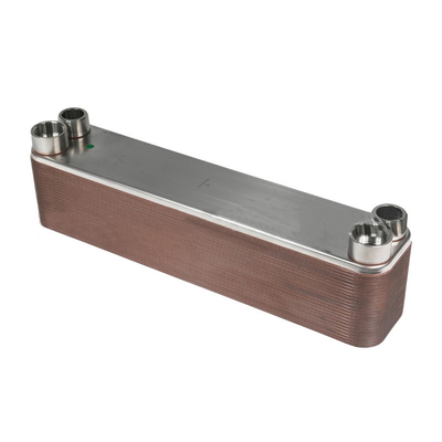 Scambiatore di calore a piastra brasata condensatore industriale evaporatore raffreddatore climatizzatore frigorifero caldaia pompa di calore