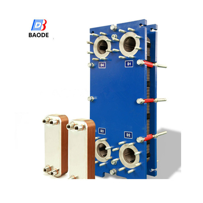 NBR Gasket Standard Heat Exchanger Titanio Plate Heat Exchanger