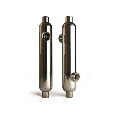 Personalizzare in acciaio inossidabile Ti materiale plasma saldatura guscio e tubo scambiatore di calore piscina scambiatore di calore
