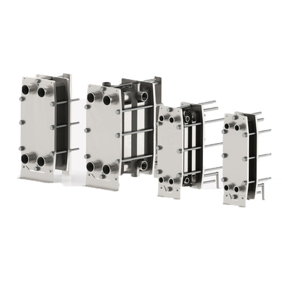 Acciaio inossidabile Industrial Sanitary Liquid Milk Plate Heat Exchanger Pasteurizer Plate Heat Exchanger