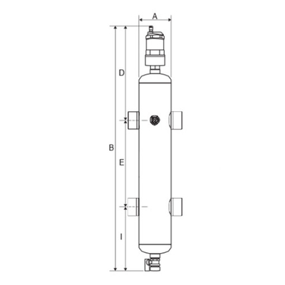Pressa idraulica separatrice di olio solido-liquido Filtro Serbatoio idraulico separatore per riscaldamento radiante
