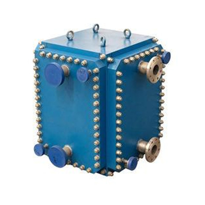 Compabloc in acciaio inossidabile scambiatore di calore a piastre tutte saldate per sbiancamento e deodorazione di olio commestibile