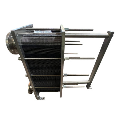 Acciaio inossidabile Industrial Sanitary Liquid Milk Plate Heat Exchanger Pasteurizer Steam Gasket Plate Heat Exchanger