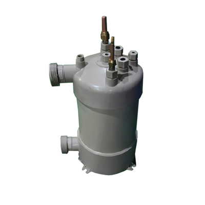 Scambiatore di calore in pellicola in PVC in titanio per sistemi ad alto flusso di acqua di mare per pompe di calore per piscine