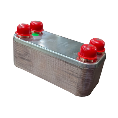 Scambiatore di calore a piastra brasata di rame per condensatore evaporatore raffreddatore HVAC refrigeratore caldaia pompa di calore