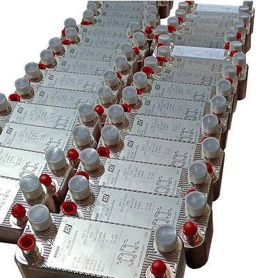 Copper industriale 304/316L piastra brasata apparecchiatura di refrigerazione dell'acqua scambiatore di calore