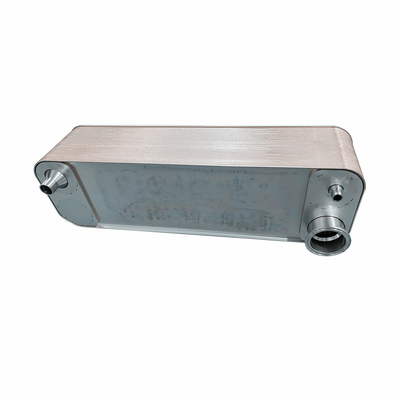 Acciaio inossidabile Condensatore raffreddato ad acqua Scambiatore di calore brasato Scambiatore di calore di refrigerazione Parti di scambiatore di calore di piastra