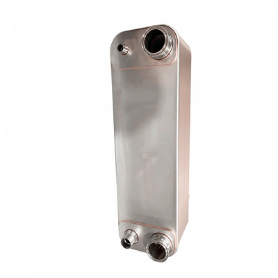 Evaporatore in acciaio inossidabile di rame Freon ad acqua Placca brasata scambiatore di calore raffreddatore idraulico