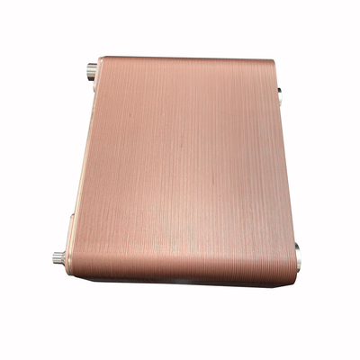 Scambiatore di calore per piastre di rame brasato versatile in acciaio inossidabile con area di trasferimento di calore di 0,02-3,5 M2
