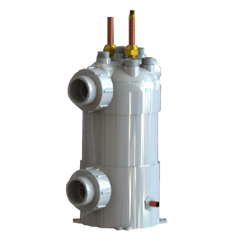 PVC Titanio Chiller Coil piscina scambiatore di calore pompa di calore per acqua calda