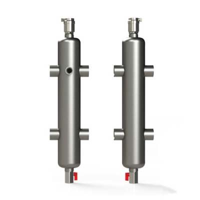 Separatore idraulico di flange Hvac Separatori idraulici per riscaldamento a pavimento in acciaio inossidabile