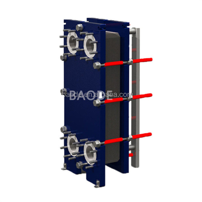 BH100 Scambiatore di calore a placca di guarnizione in acciaio inossidabile per sistema di raffreddamento dell'acqua di mare
